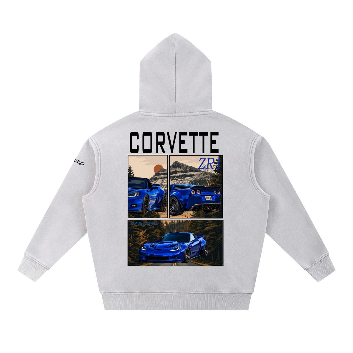 C6 Corvette ZR1 Mountain Top Oversize Hoodie