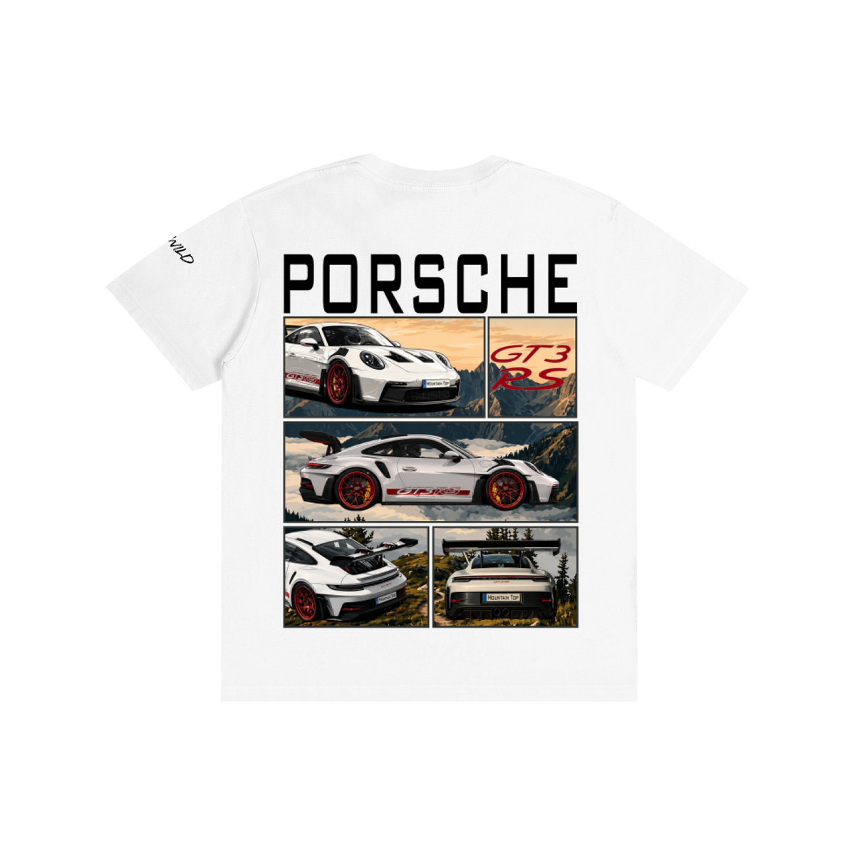 Porsche GT3 RS Mountain Top Unisex T-Shirt