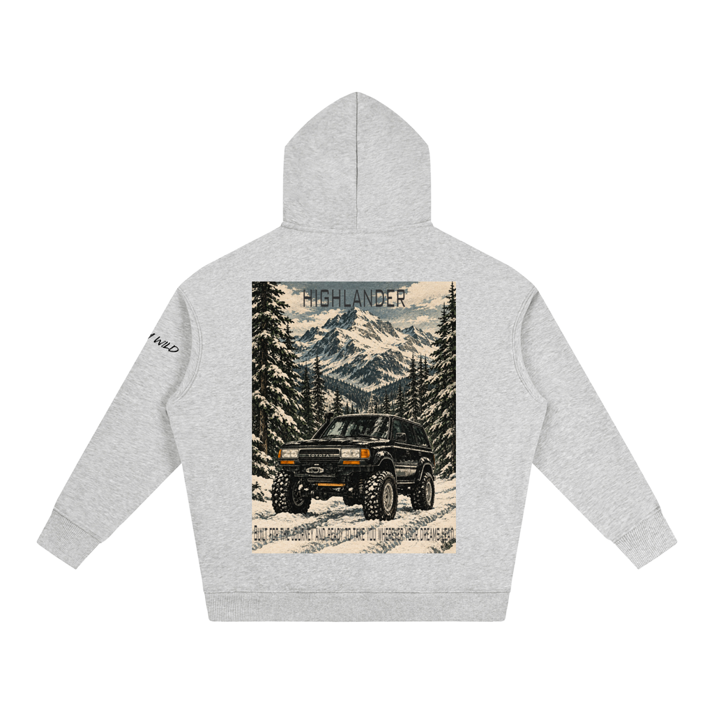 Toyota Highlander Mountain Top Oversize Fleeced Hoodie