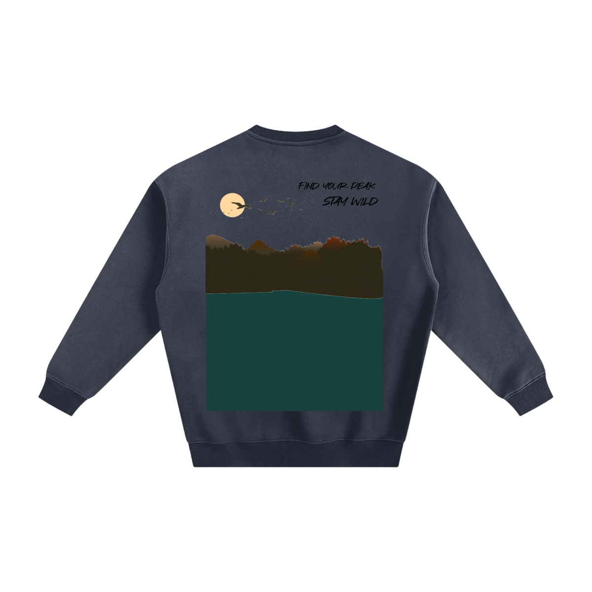 Riverside Mountain Top crew neck