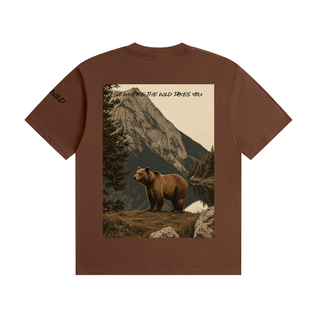 Bear Graphic Cotton T-Shirt