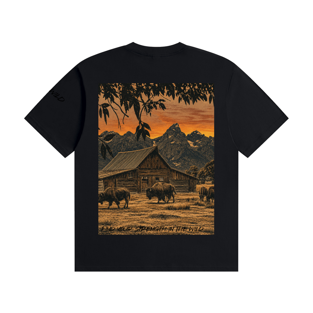 Buffalo Graphic Cotton T-Shirt