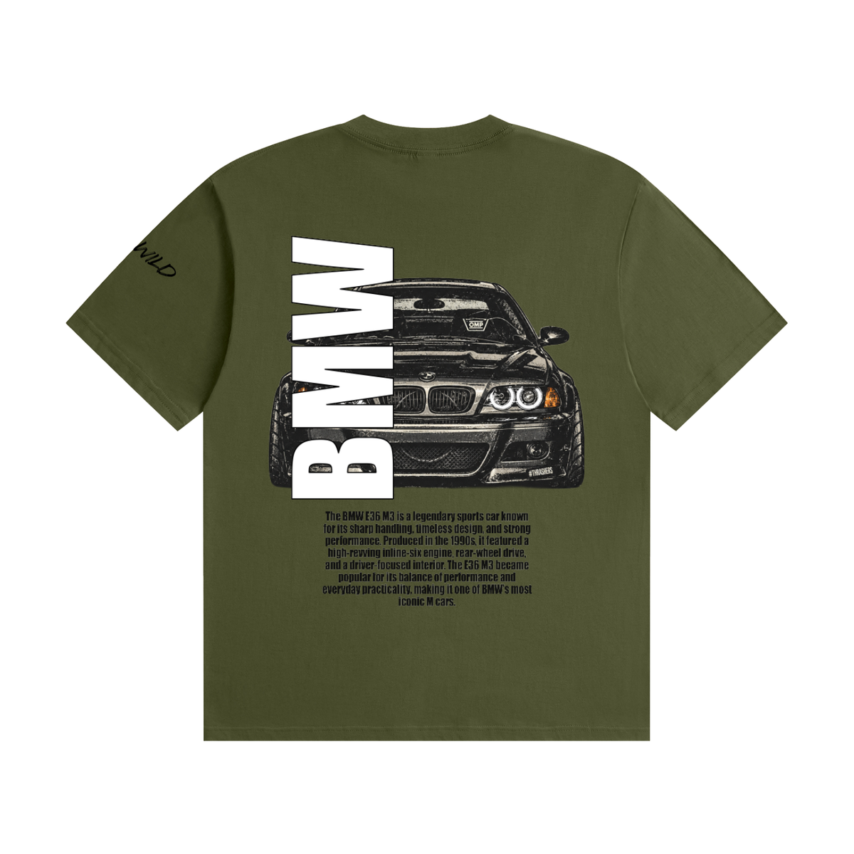BMW E46 Mountain Top Unisex Seamless Cotton T-Shirt