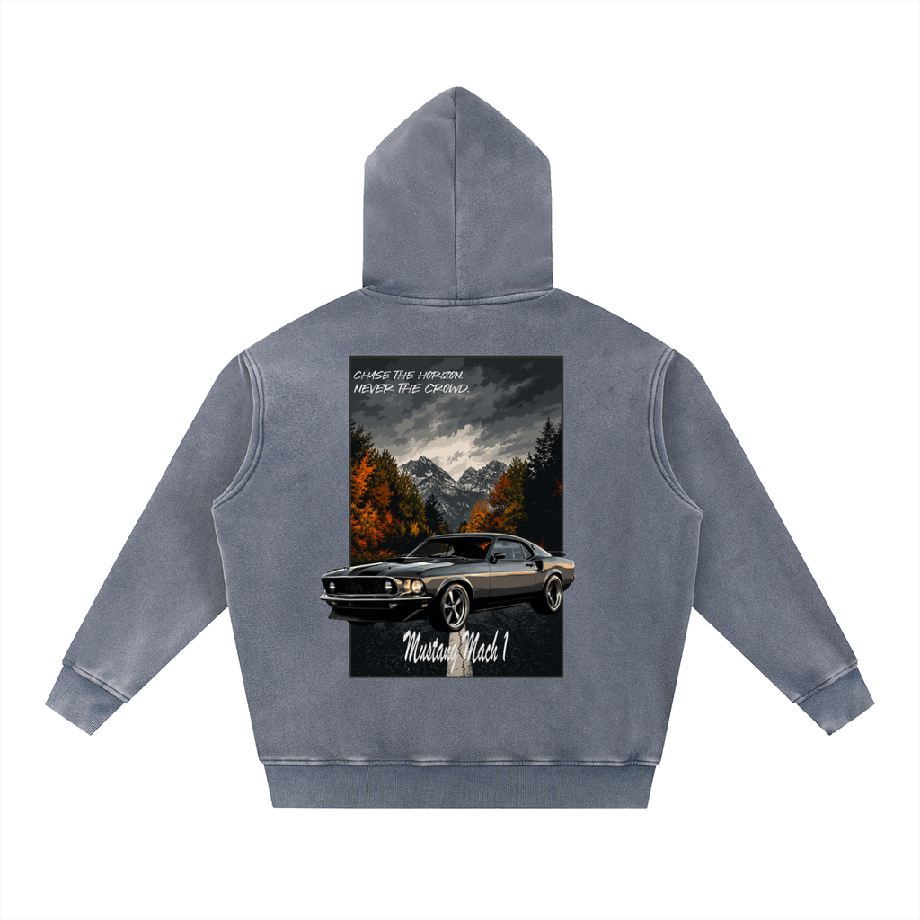 Mustang Mach 1 Mountain Top Oversize Hoodie