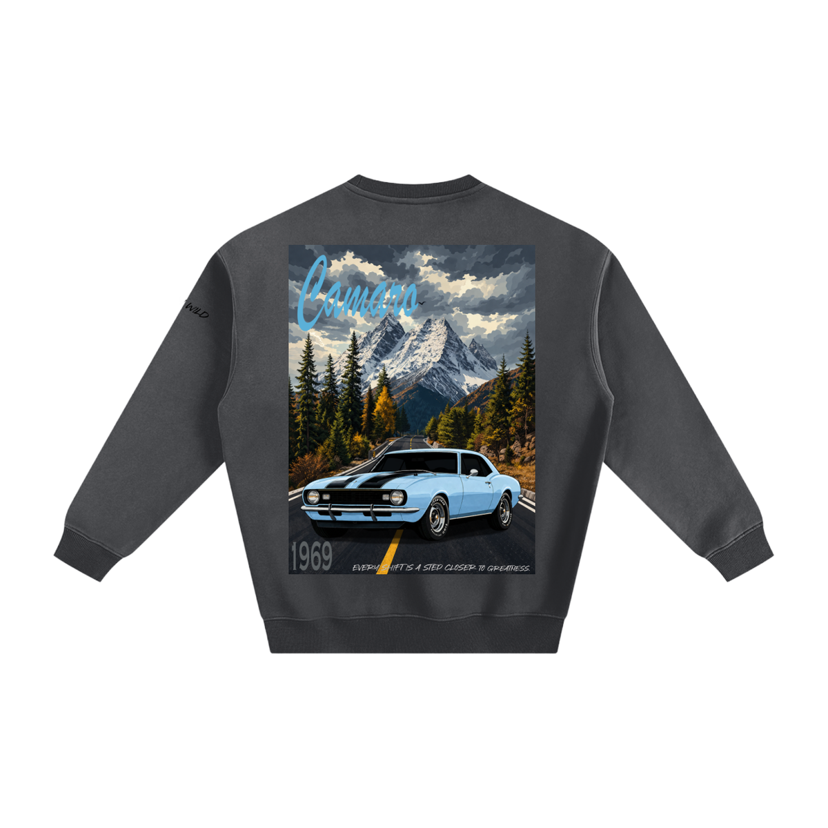 1969 Camaro Mountain Top Fleeced Sweatshirt