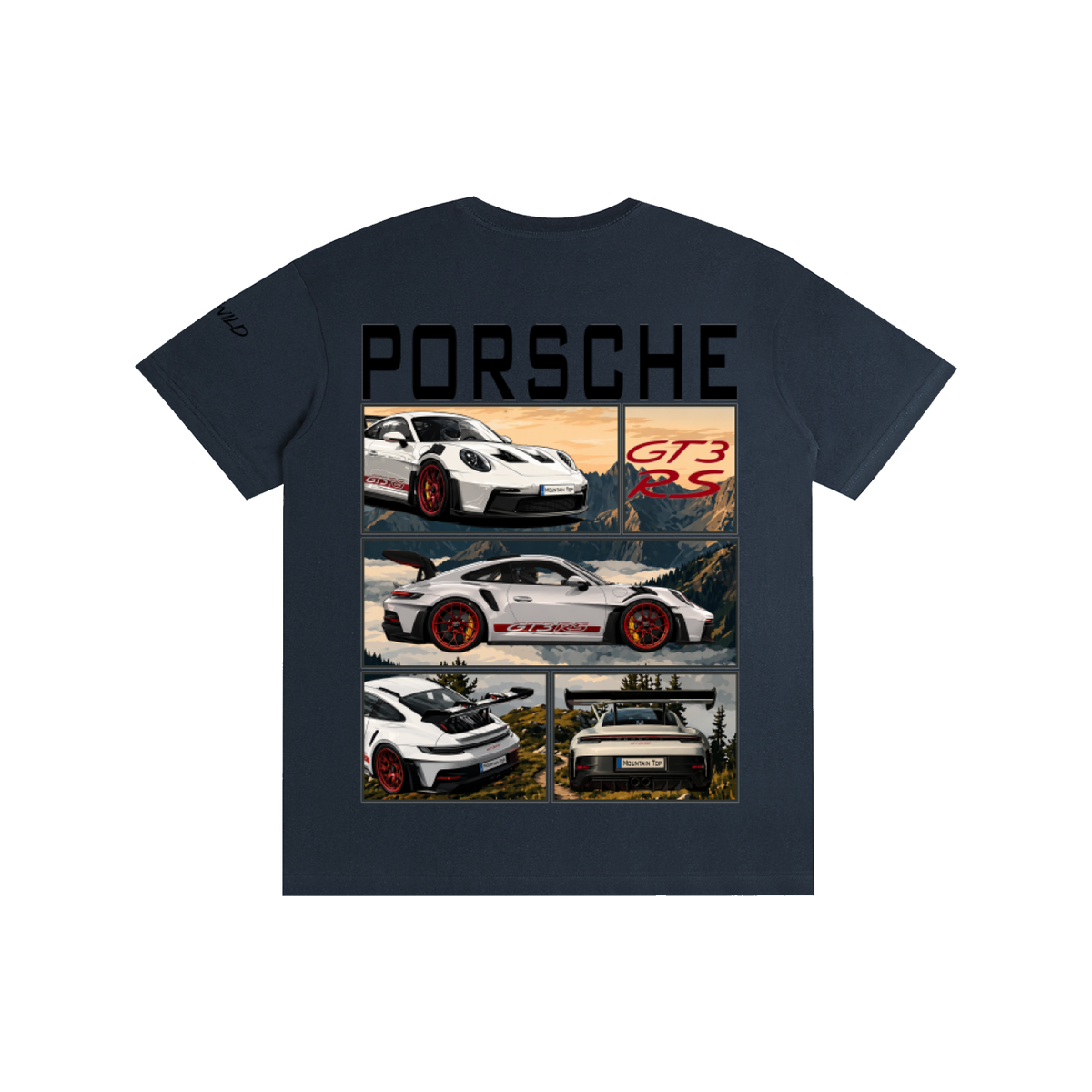 Porsche GT3 RS Mountain Top Unisex T-Shirt