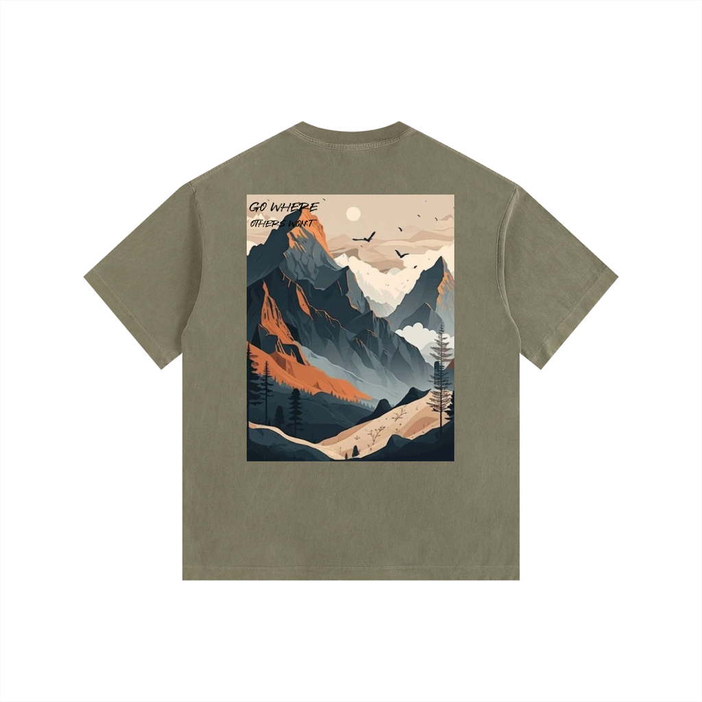 Go where Others wont Oversized T-Shirt