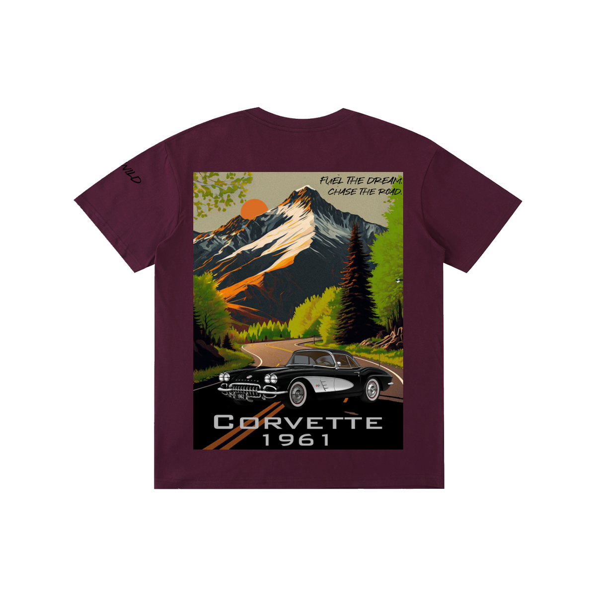 1961 Corvette Mountain Top Unisex T-Shirt