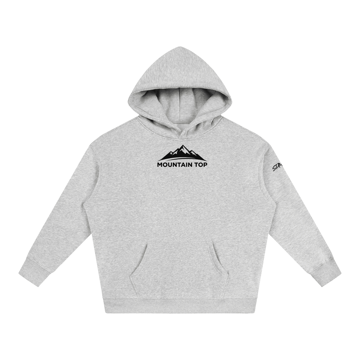 Jeep Cherokee Mountain Top Oversize Fleeced Hoodie