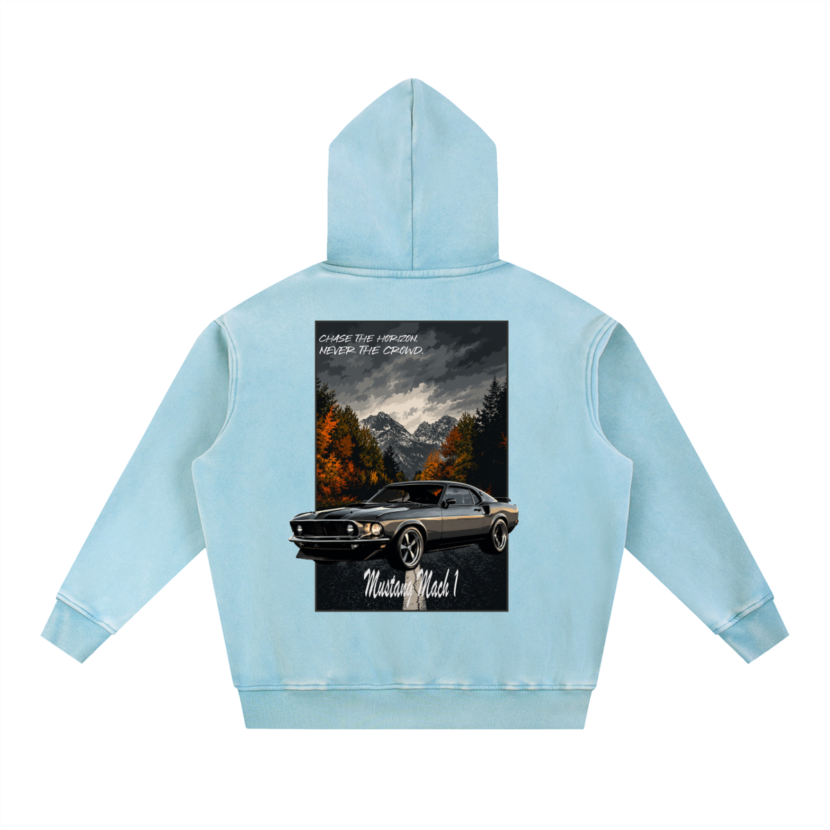 Mustang Mach 1 Mountain Top Oversize Hoodie