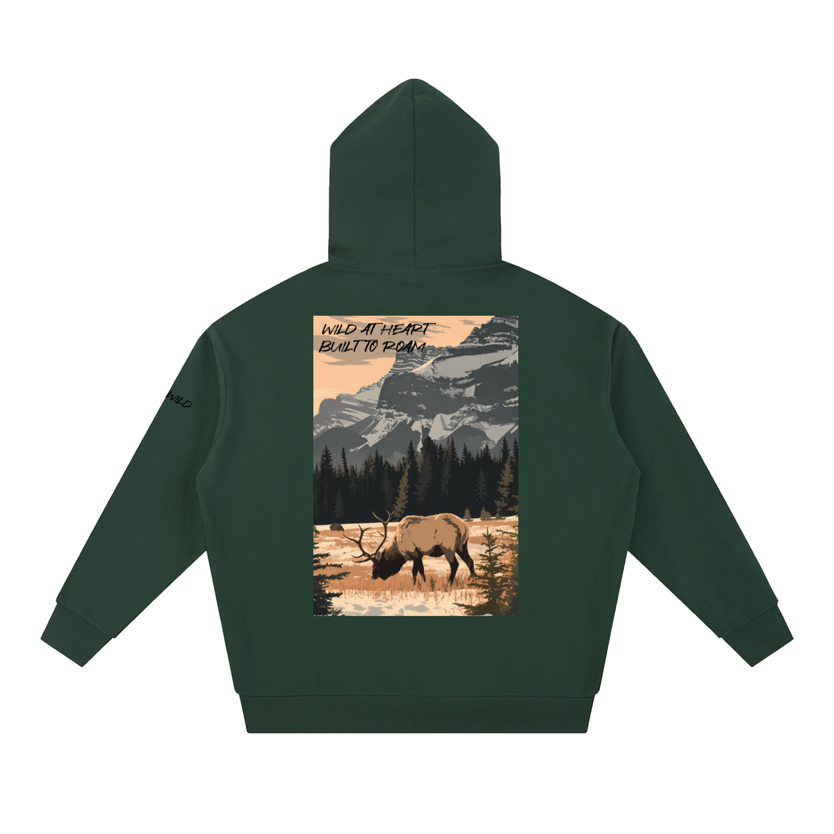 Elk Graphic Heavyweight Hoodie