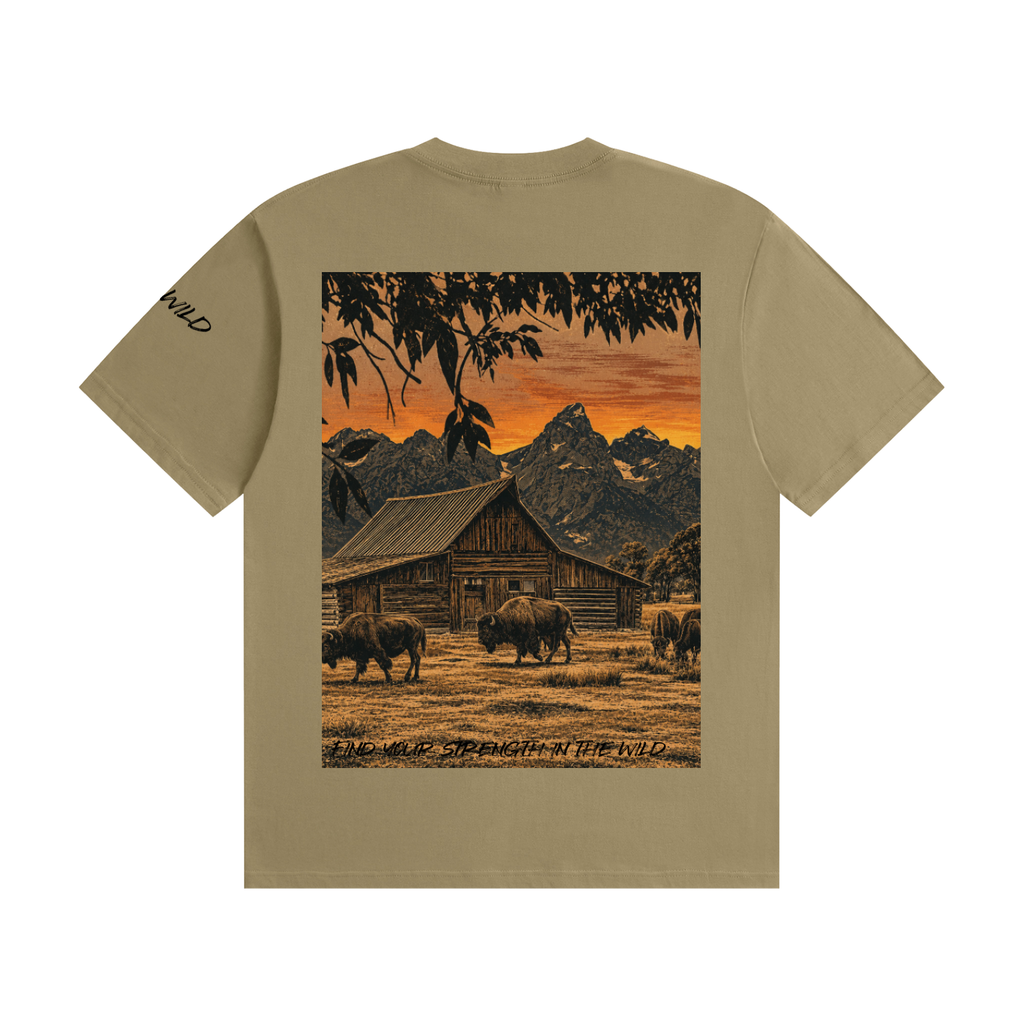 Buffalo Graphic Cotton T-Shirt