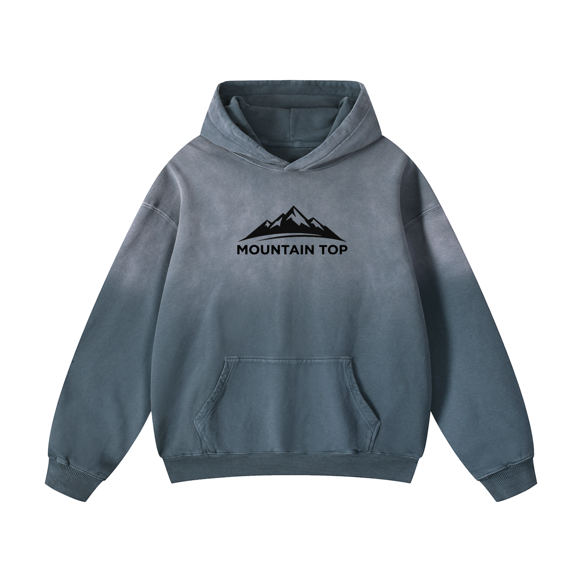 Mountain Top Heavyweight Sun faded Hoodie
