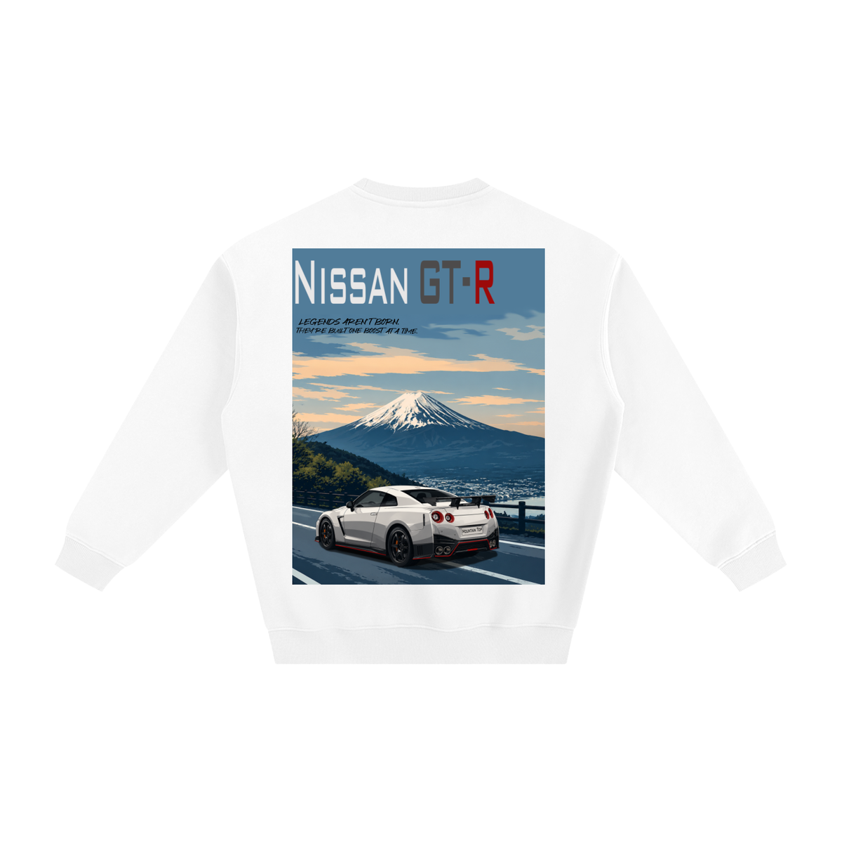 Nissan GTR Mountain Top Fleeced Sweatshirt