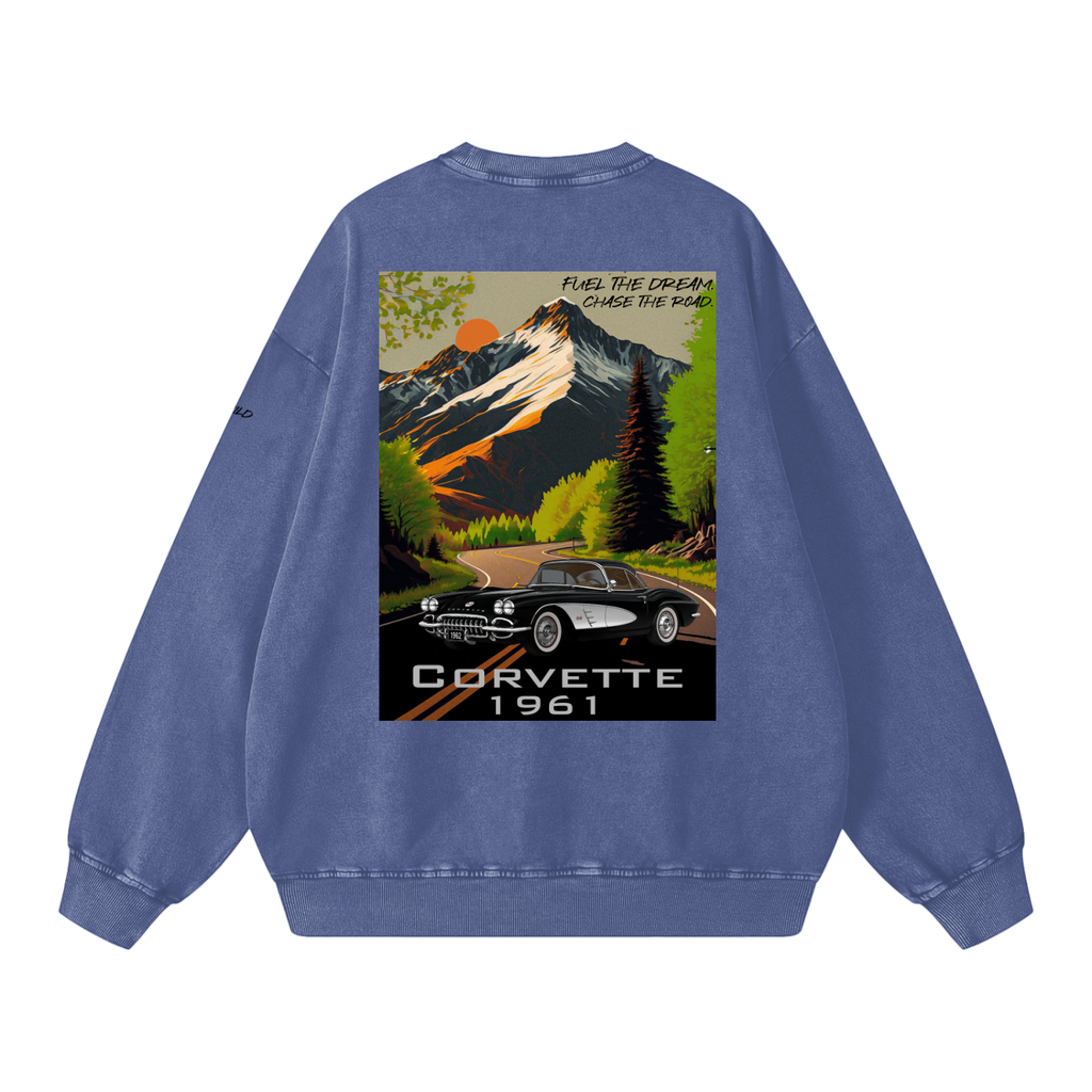 1961 Corvette Mountain Top Oversized Sweatshirt