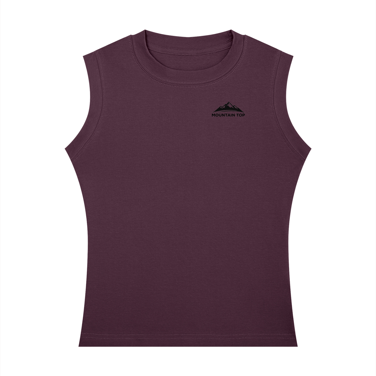 Mountian Top Women's Crewneck Tank Top