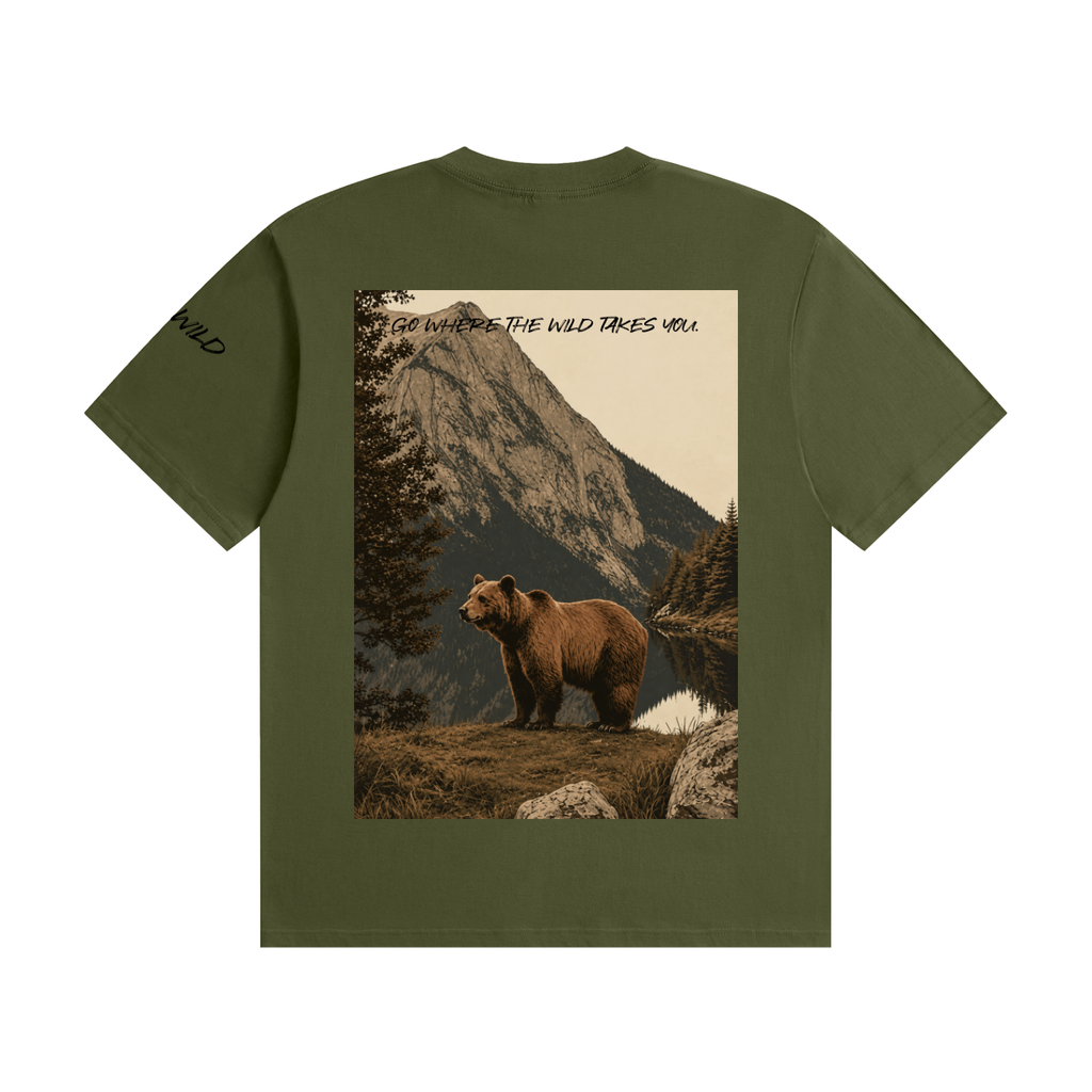 Bear Graphic Cotton T-Shirt