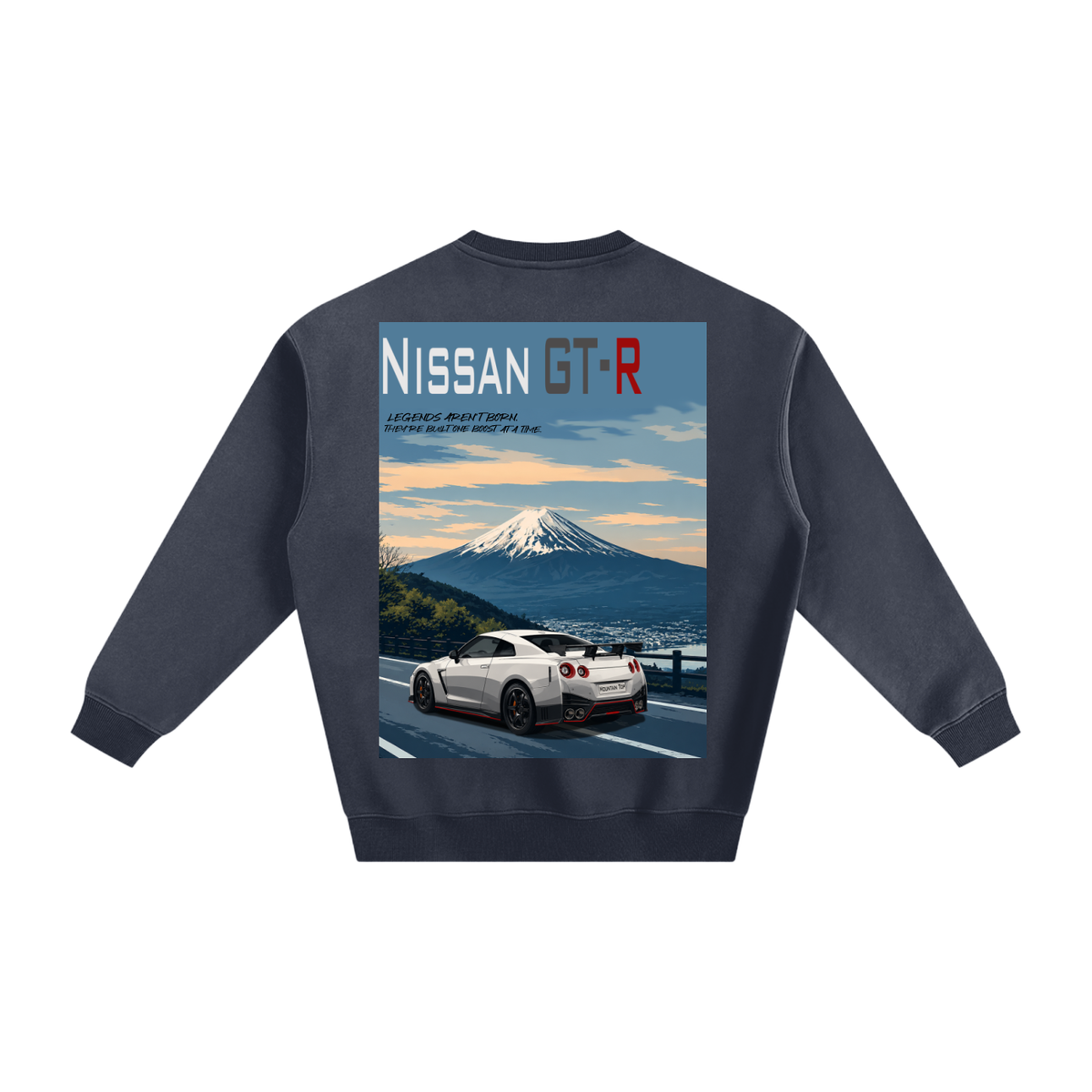 Nissan GTR Mountain Top Fleeced Sweatshirt