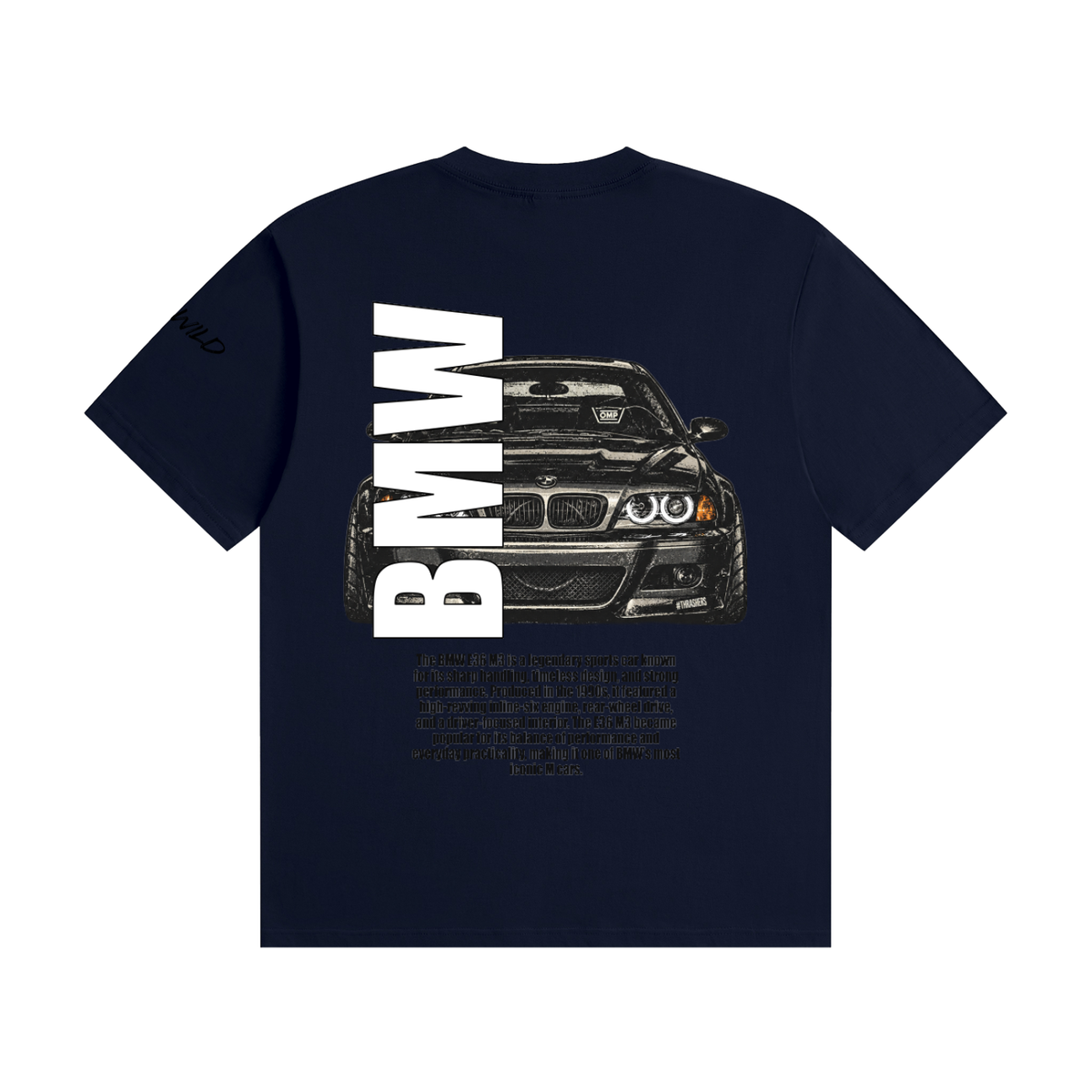 BMW E46 Mountain Top Unisex Seamless Cotton T-Shirt