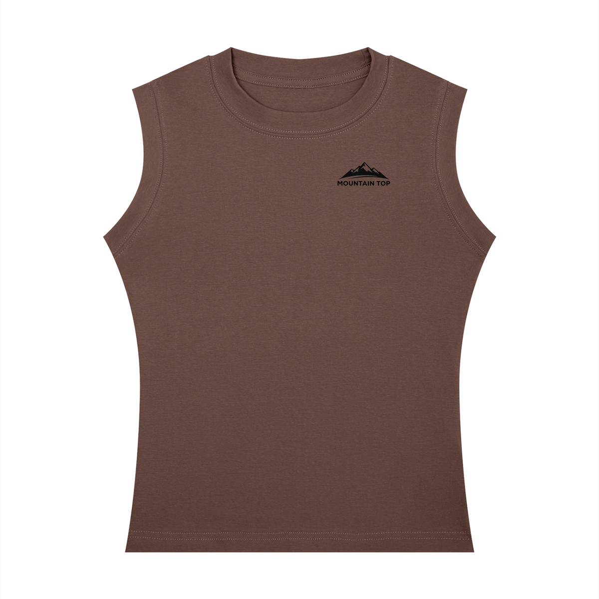 Mountian Top Women's Crewneck Tank Top