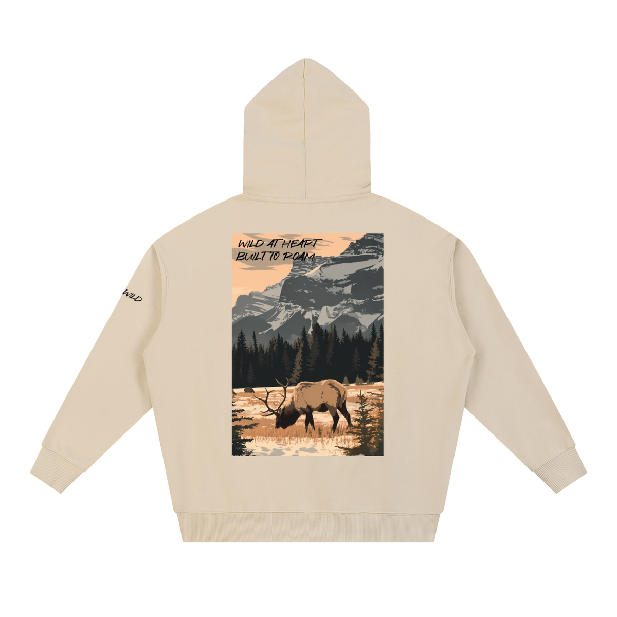 Elk Graphic Heavyweight Hoodie