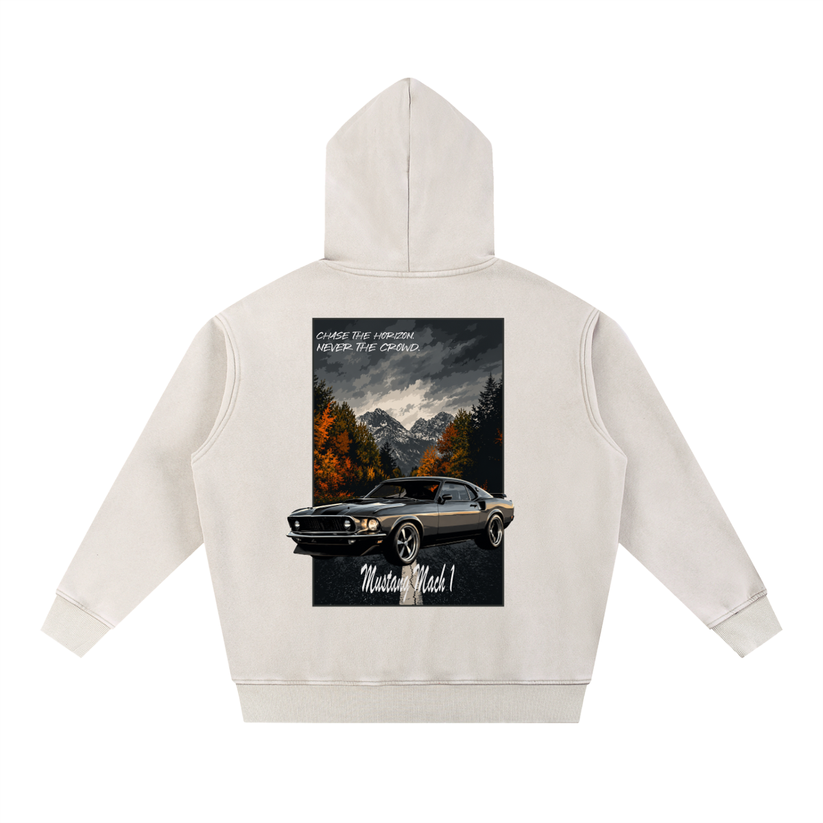 Mustang Mach 1 Mountain Top Oversize Hoodie