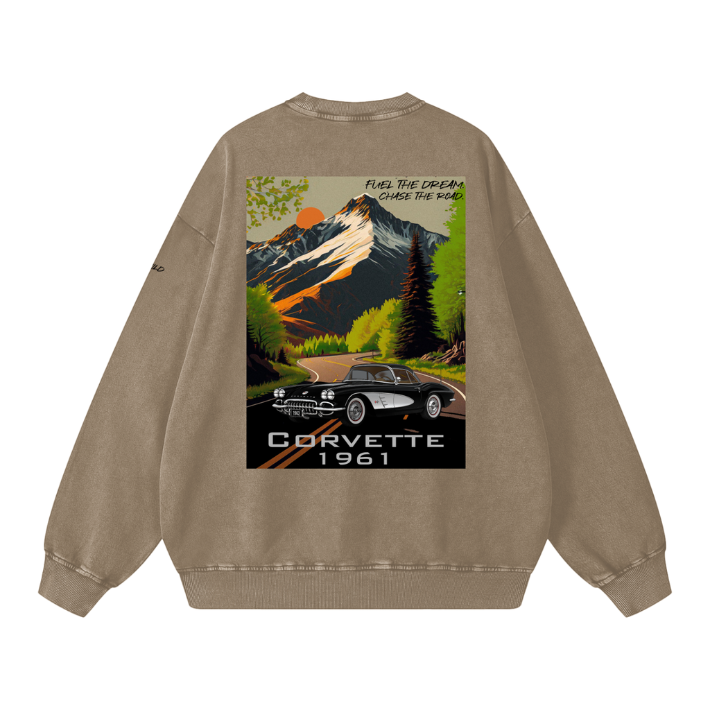 1961 Corvette Mountain Top Oversized Sweatshirt