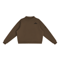 Buffalo Graphic Mock-Neck Crew Sweatshirt