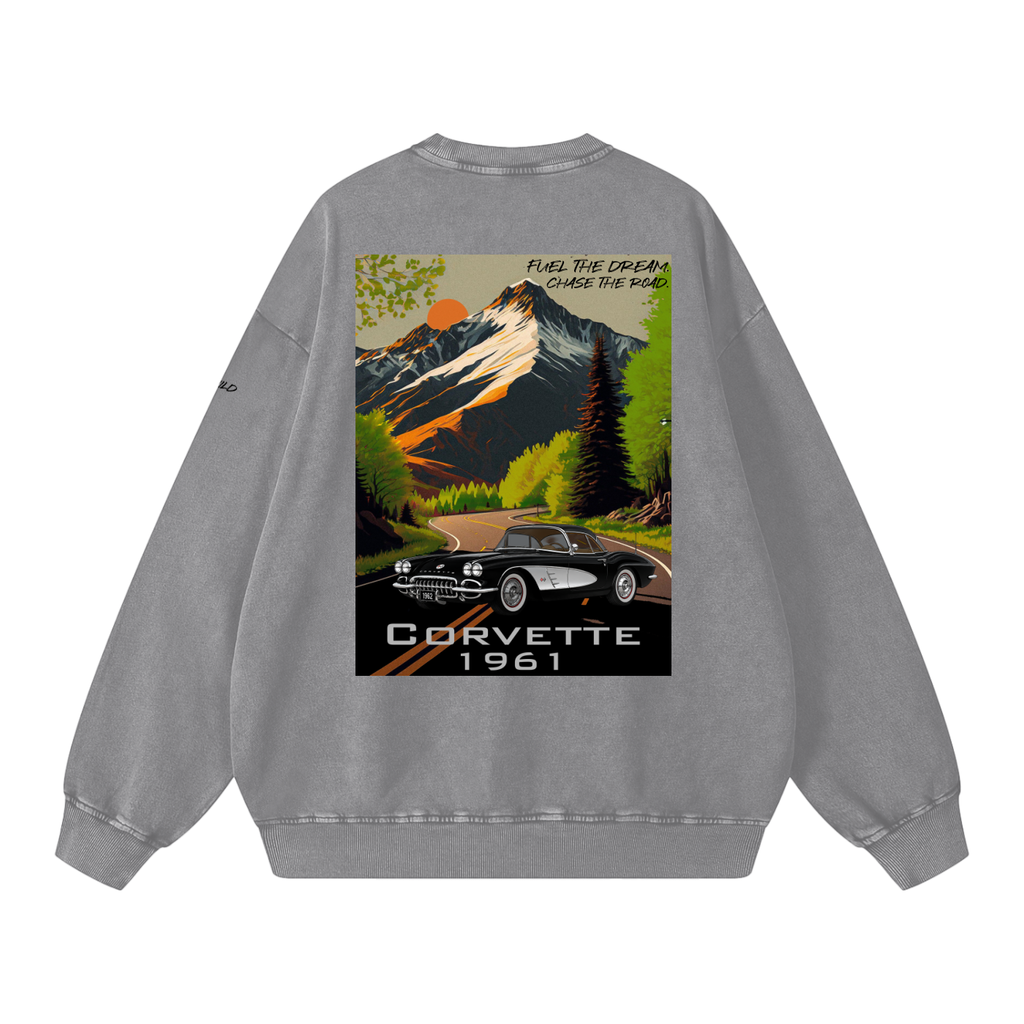 1961 Corvette Mountain Top Oversized Sweatshirt