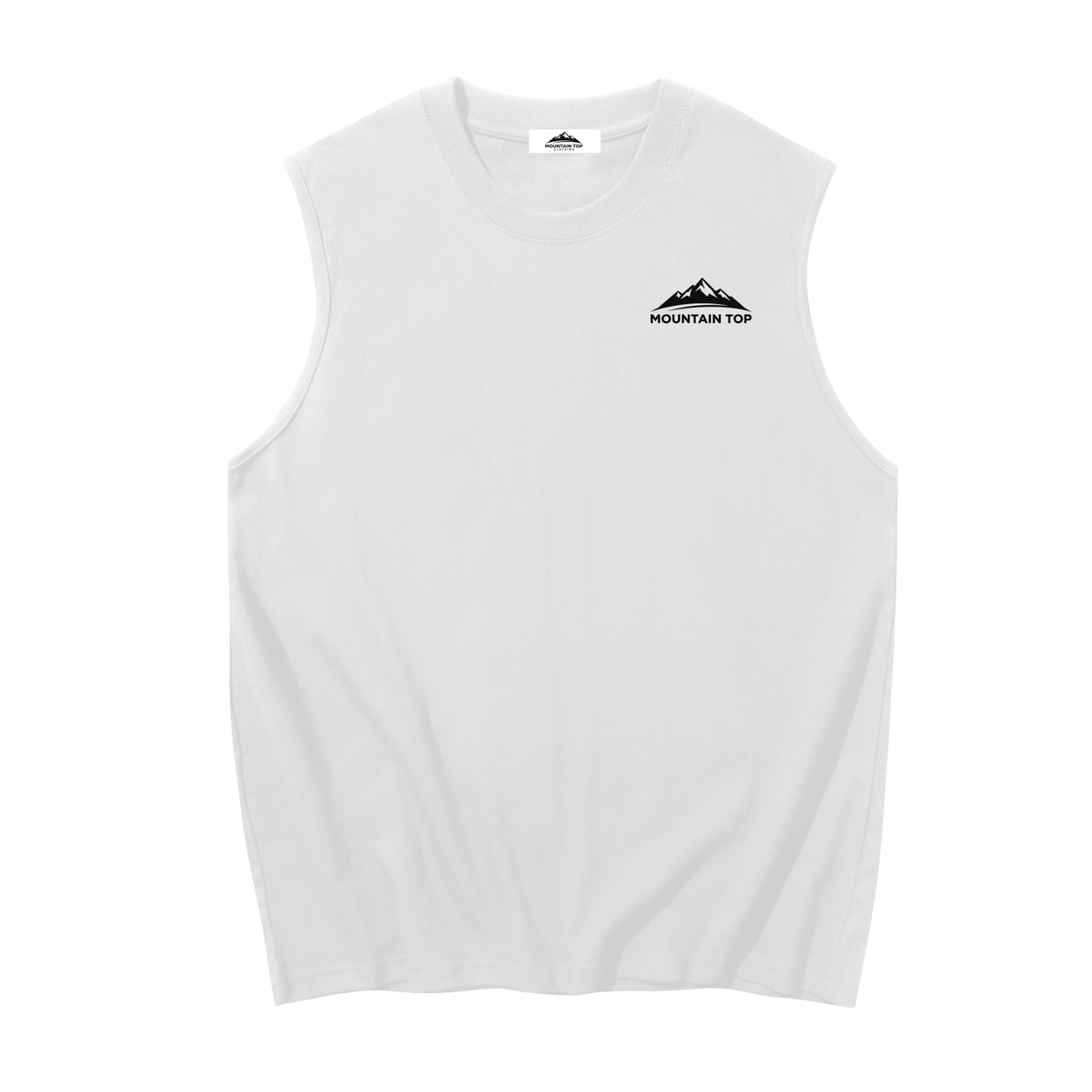 Mountain Top Men's Sleeveless Cotton Tank Top