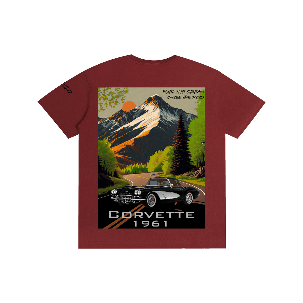 1961 Corvette Mountain Top Unisex T-Shirt