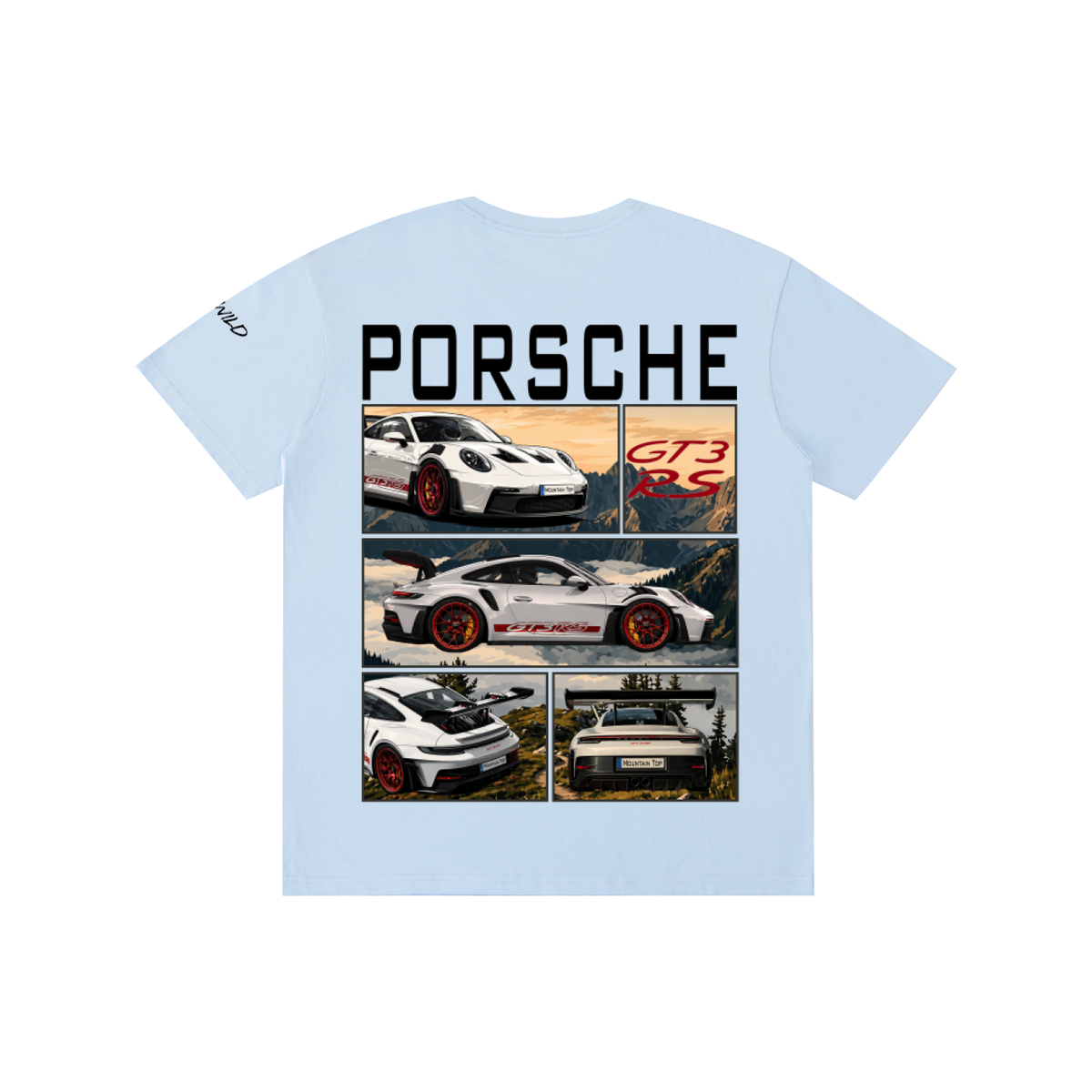 Porsche GT3 RS Mountain Top Unisex T-Shirt
