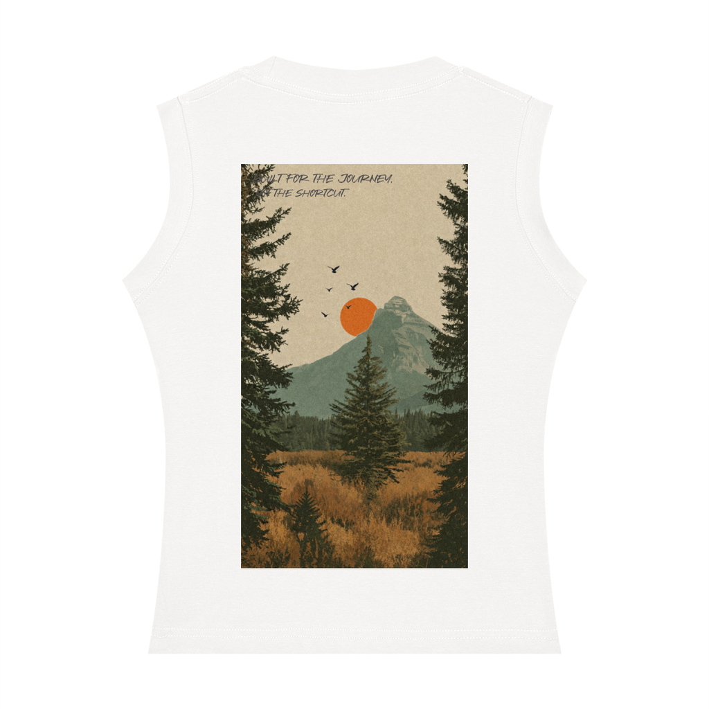 Mountian Top Women's Crewneck Tank Top
