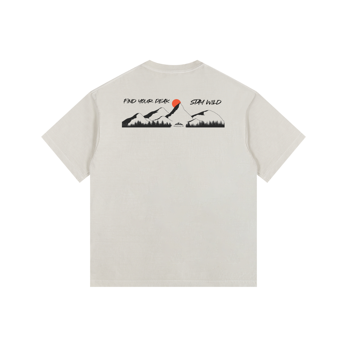 Mountain Top Oversized T-Shirt