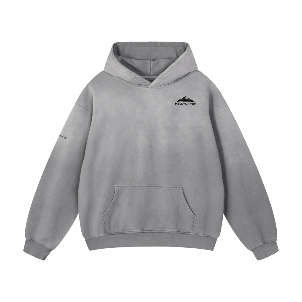 Mountain Top Heavyweight Sun faded Hoodie