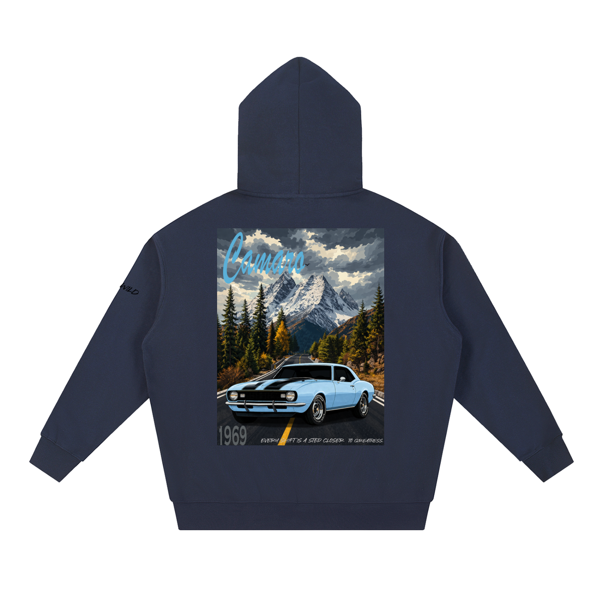1969 Camaro Mountain Top Heavyweight Hoodie