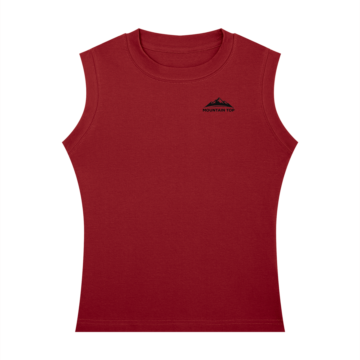 Mountian Top Women's Crewneck Tank Top