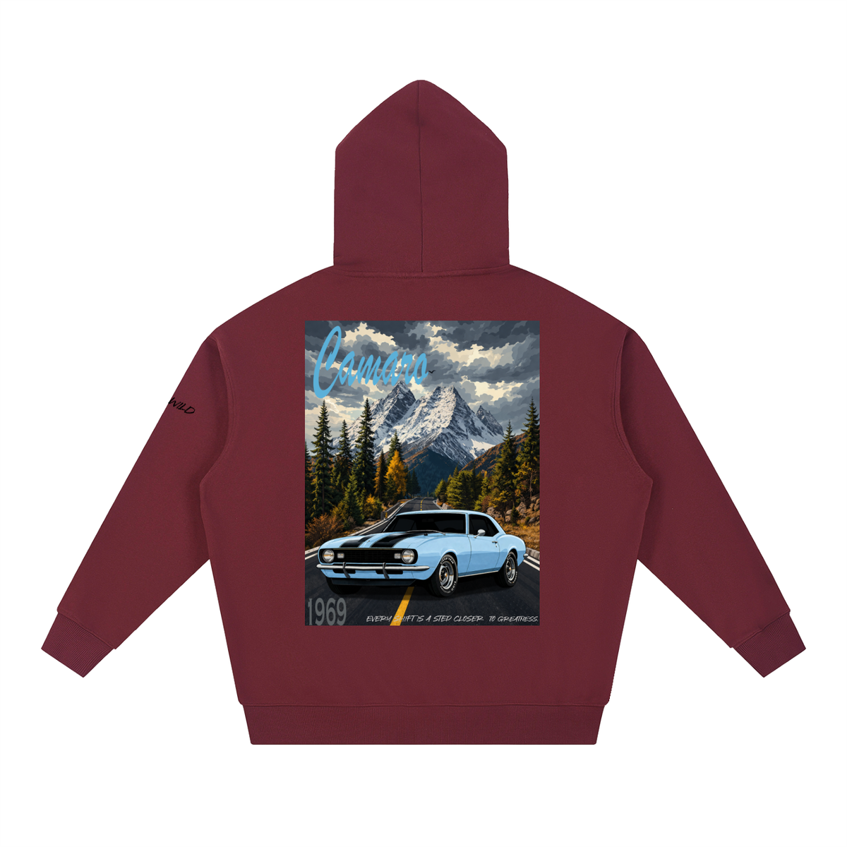 1969 Camaro Mountain Top Heavyweight Hoodie