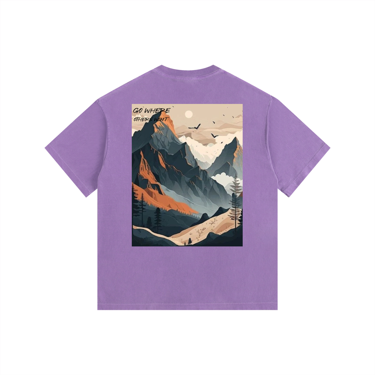 Go where Others wont Oversized T-Shirt