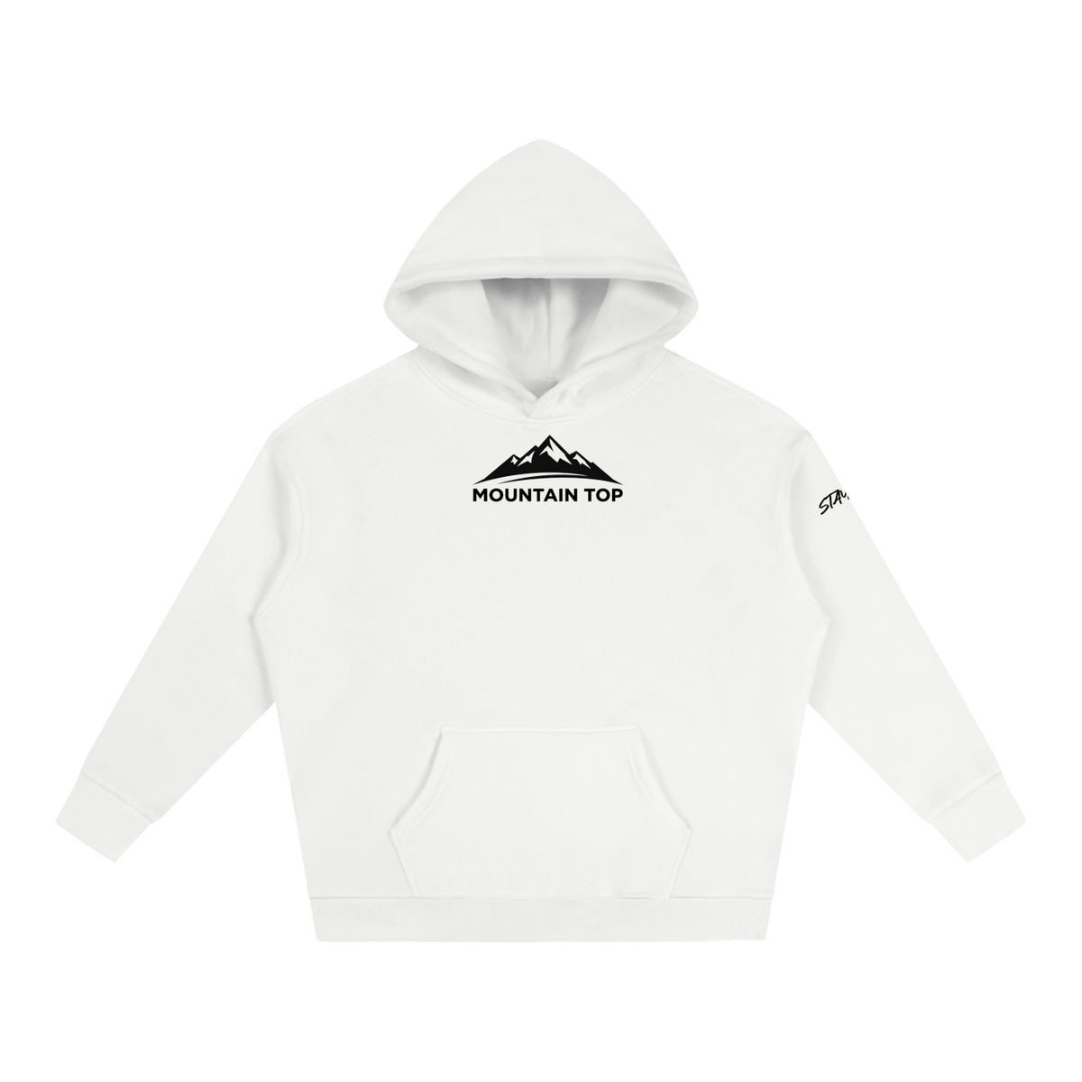 Ram 3500 Welding Truck Mountain Top Oversize Fleeced Hoodie