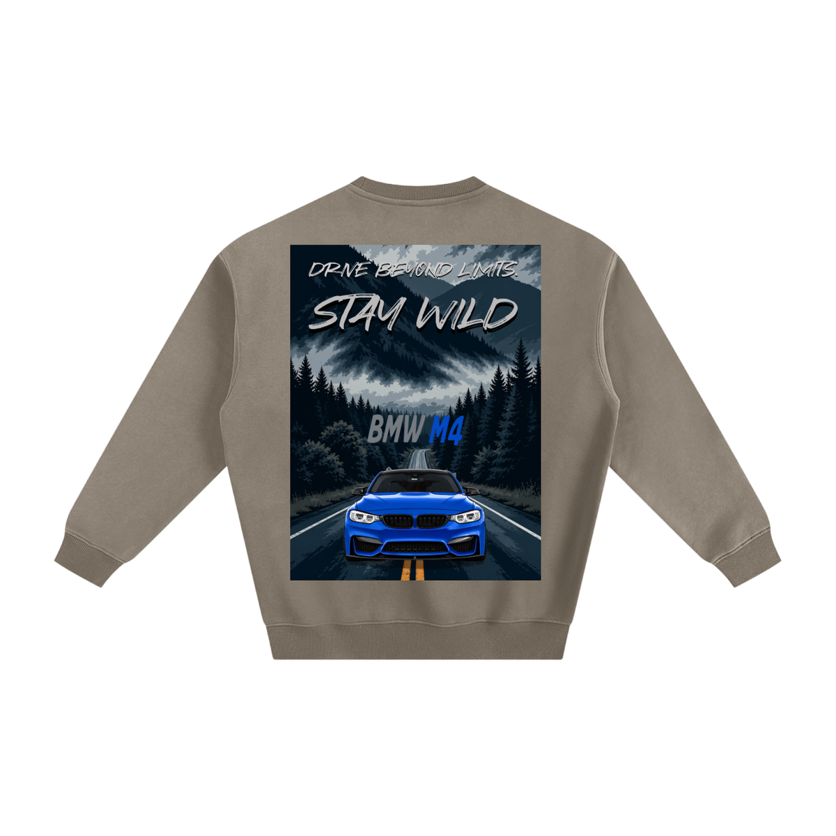 BMW F82 Mountain Top Fleeced Sweatshirt