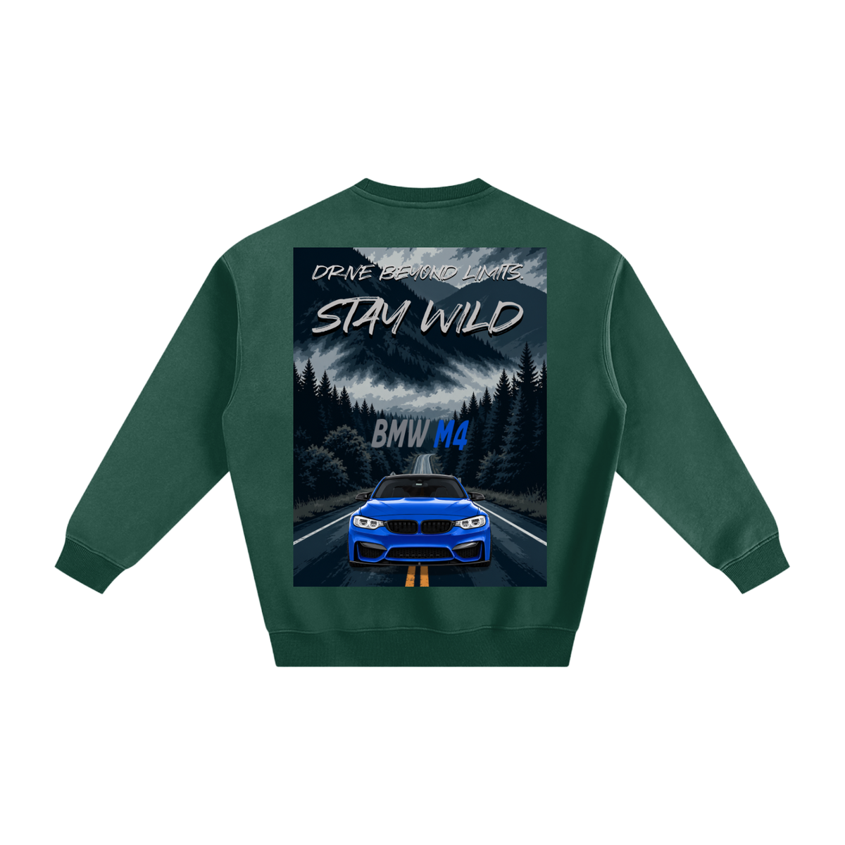 BMW F82 Mountain Top Fleeced Sweatshirt