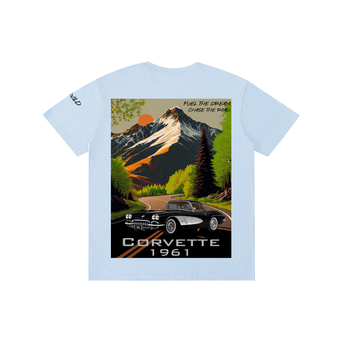 1961 Corvette Mountain Top Unisex T-Shirt