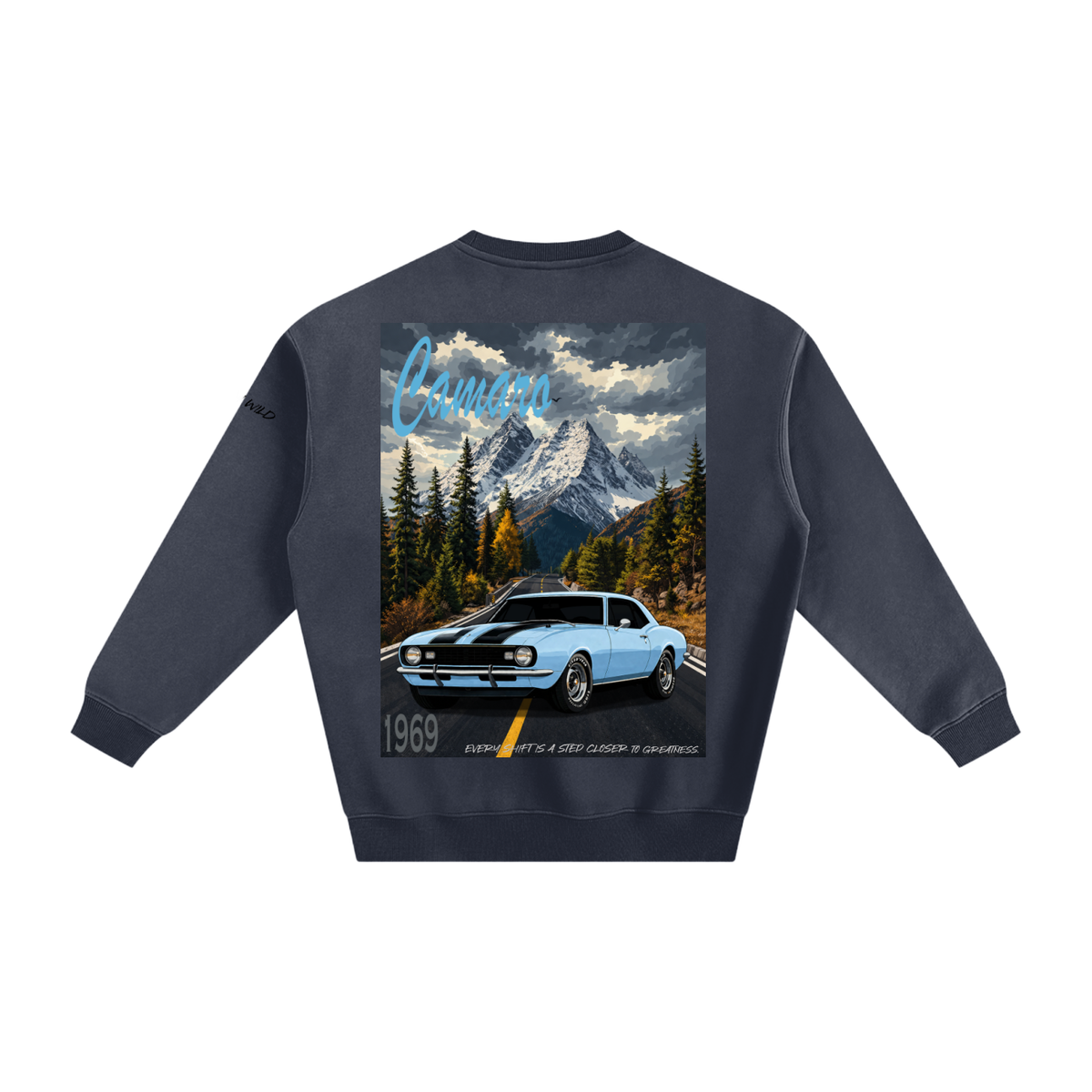 1969 Camaro Mountain Top Fleeced Sweatshirt