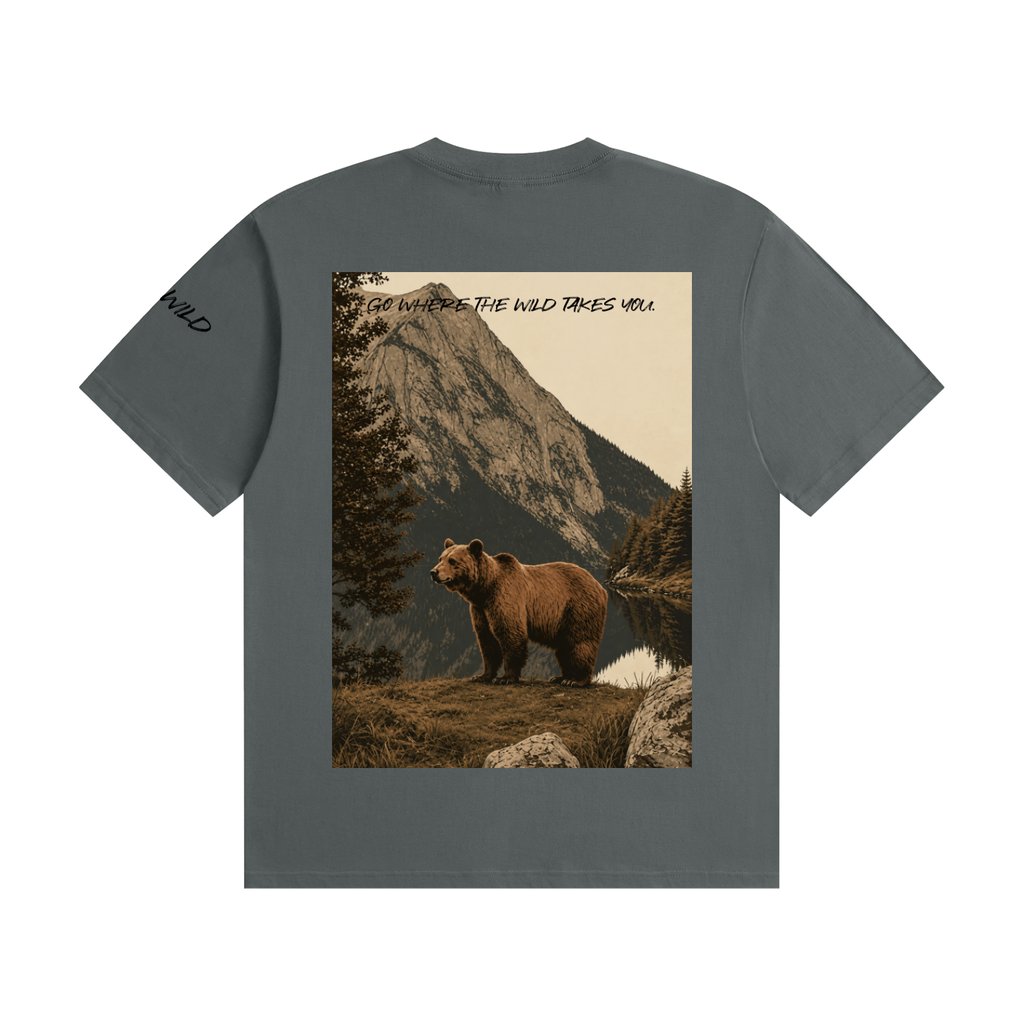 Bear Graphic Cotton T-Shirt
