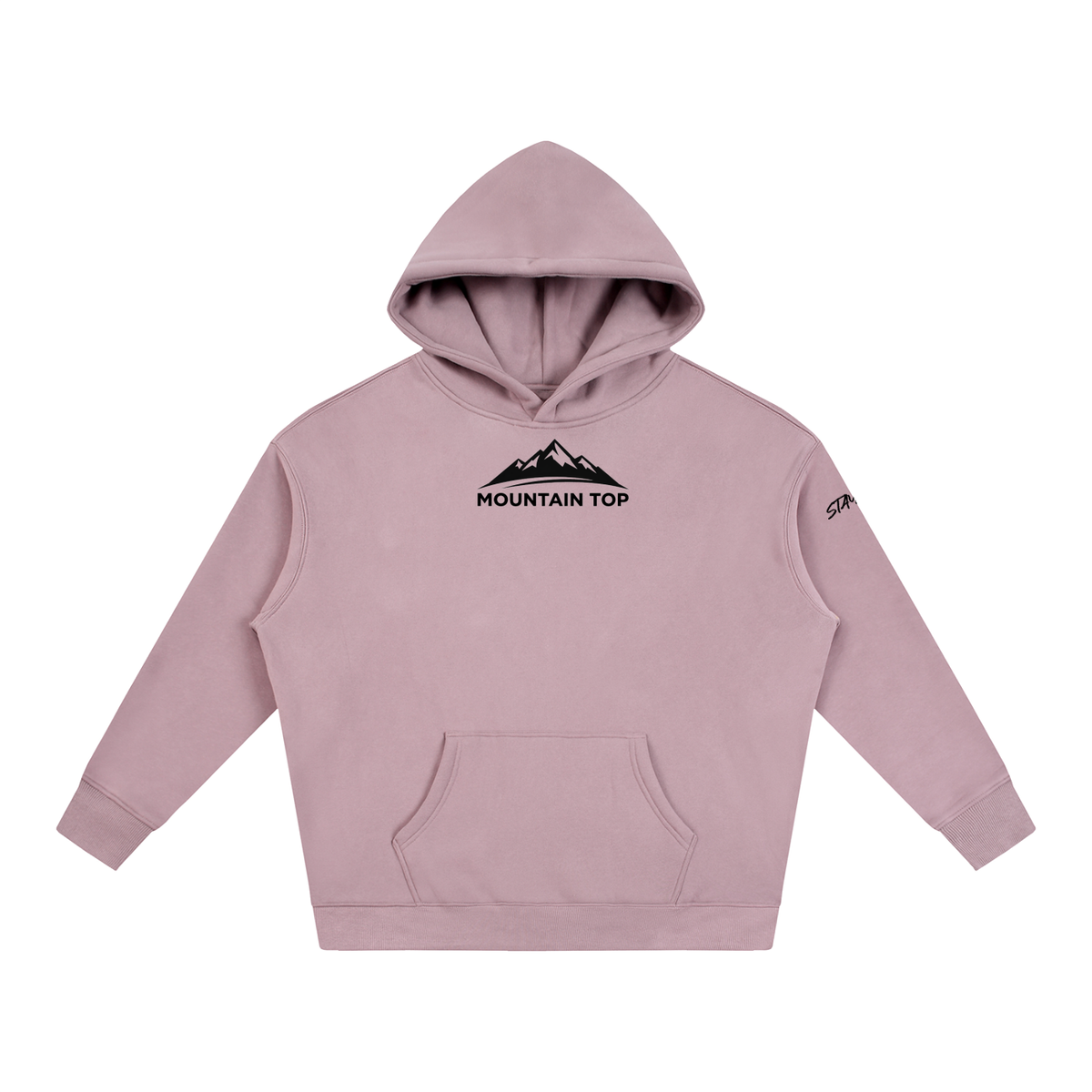 1974 Bronco Mountain Top Oversize Fleeced Hoodie