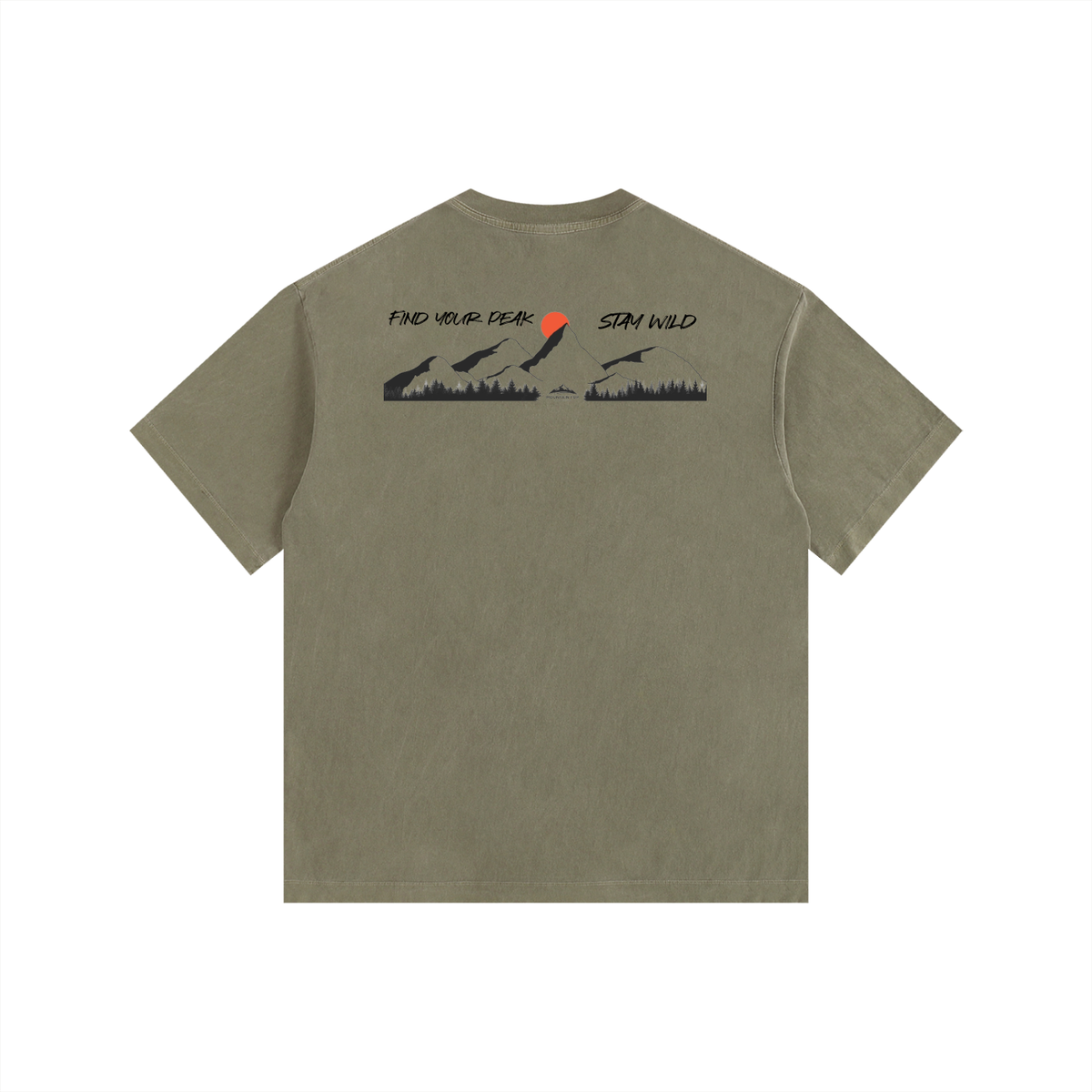 Mountain Top Oversized T-Shirt