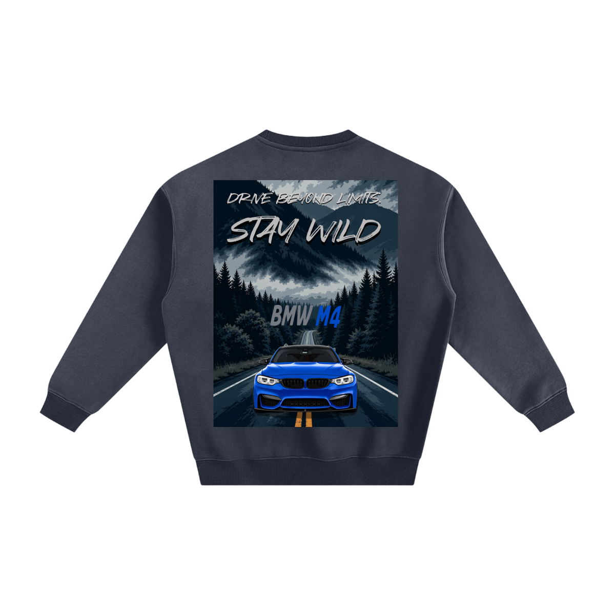 BMW F82 Mountain Top Fleeced Sweatshirt