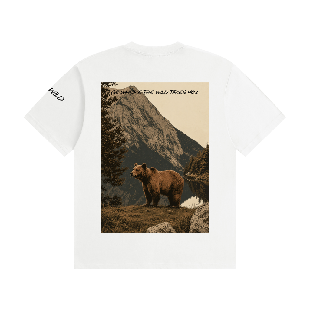 Bear Graphic Cotton T-Shirt