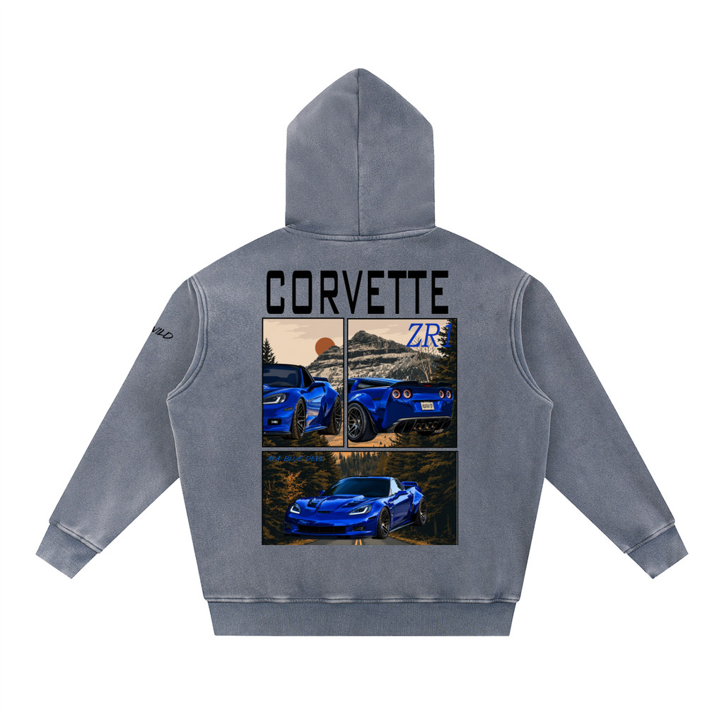 C6 Corvette ZR1 Mountain Top Oversize Hoodie